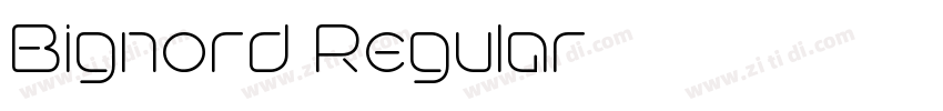 Bignord Regular字体转换 Bignord Regular字体转换